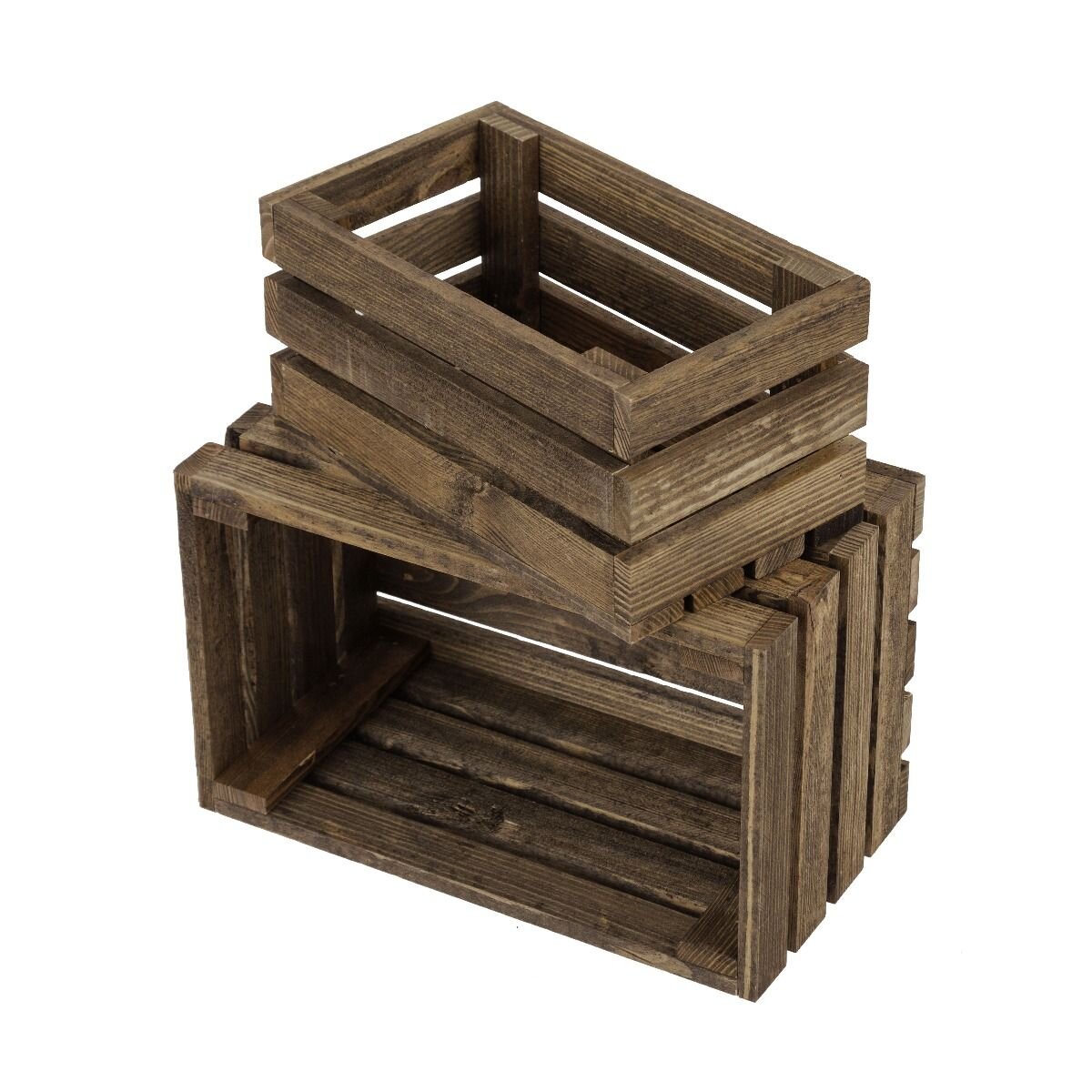 Millwood Pines Solid Wood Crate | Wayfair