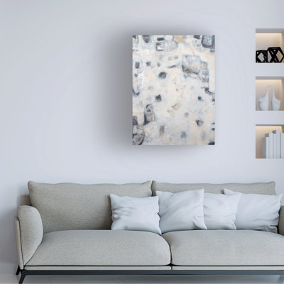 Wrapped Canvas Wall Art - Beverly Crawford  'Star Gazing II' Wall Art for Living Room, Bedroom, or Office Décor  - 24x32