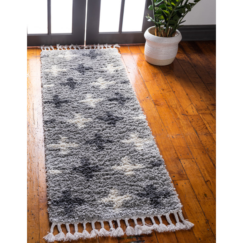 Mitzy Geometric Indoor Rug, Runner 2'7" x 8'2"