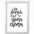 White Grain Frame
