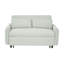 Canapé-lit 57,48 "convertible 2 places avec canapé-lit et canapé-lit moderne avec deux coussins décoratifs et ports USB pour le salon-1536797328