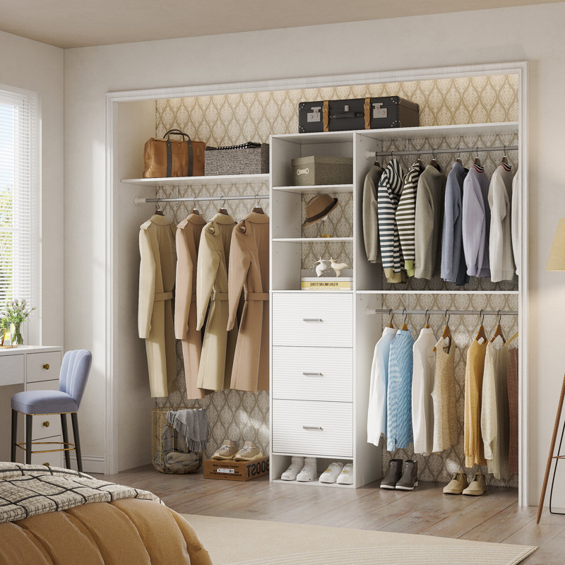 57.9'' - 95.7'' Closet System