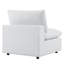 Canapé modulaire d'extérieur sans accoudoirs 5 pièces Commix Sunbrella par Modway-64320869