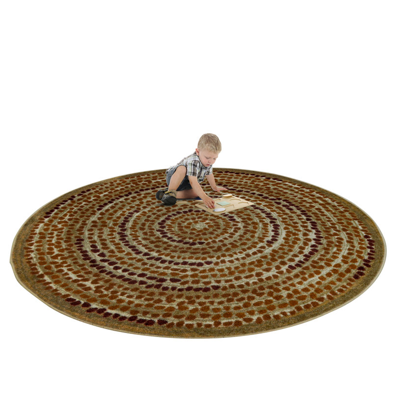 Tapis Kid Essentials, Rond 5 pi 4 po