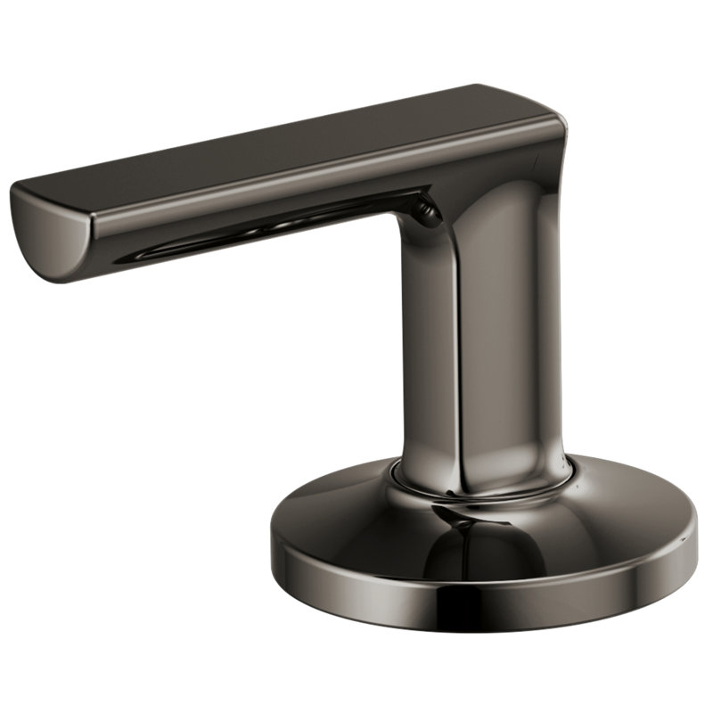 Kintsu® Widespread Lavatory Faucet with Arc Spout, Brilliance Black Onyx, 1.5 GPM, Lever Handle
