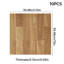 10Pcs Self-adhesive PVC Flooring Tile Set