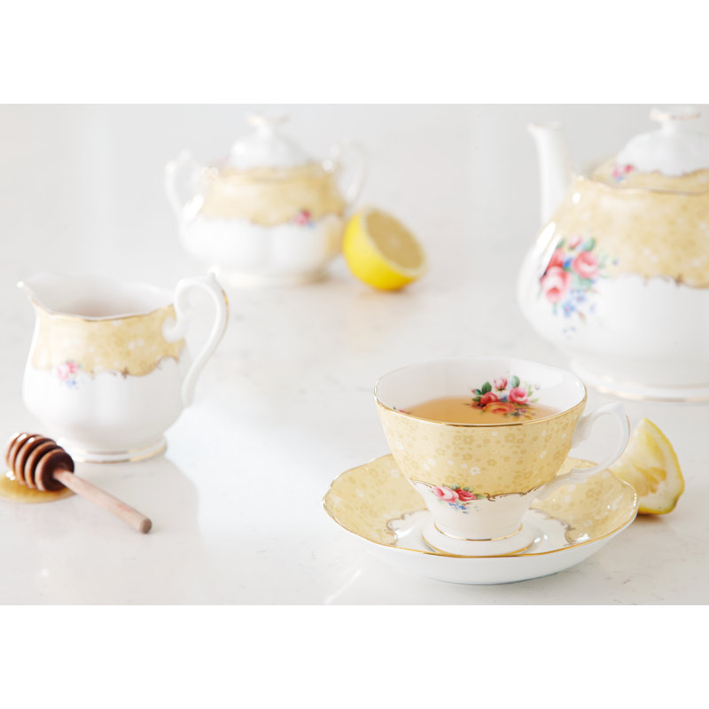 Royal Albert 100 Years 42 oz. Bone China Teapot