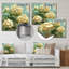 Décoration florale rétro hortensia beige rétro II - Hortensia-1011849333-1011849334