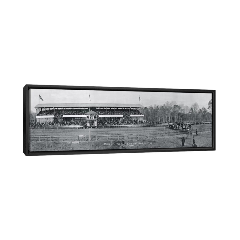 Reproduction de photo sur toile, H 20 po x l 60 po x P 1,5 po, Toile avec cadre noir