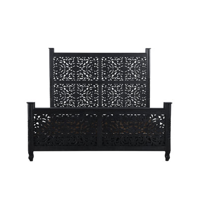 Harleen Solid Wood Piece Bedroom Set