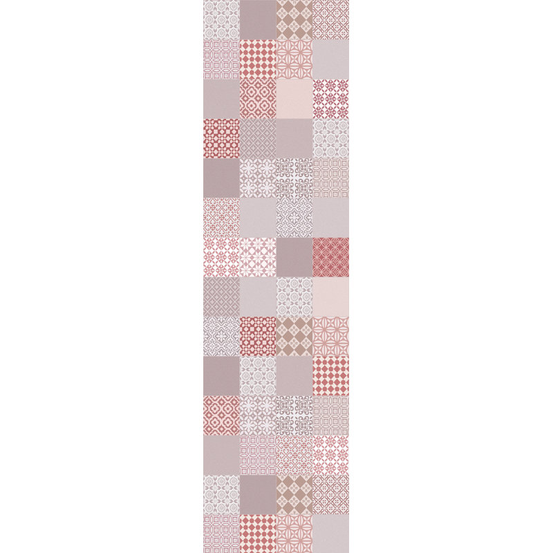 Rhoda Non-Slip Patchwork Doormat, Runner 66 x 250cm
