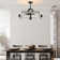 Kassee 19.68'' Black Crystal Chandelier Ceiling Fan with Light Kit and Remote