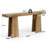 70.9" Solid Wood Console Table, Farmhouse Entryway Table