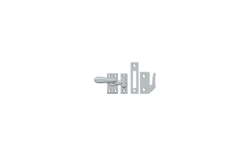 Hardware, 2" H x 1.9 W x 2" D, Brushed Chrome