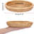 Small Woven Wicker Basket - 7.6" Round Entryway Organizer for Keys