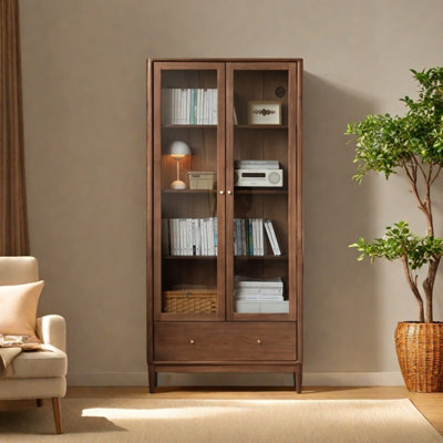 American style large capacity storage bookcase