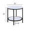 Table basse circulaire