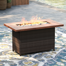 Rattan Firepit Table
