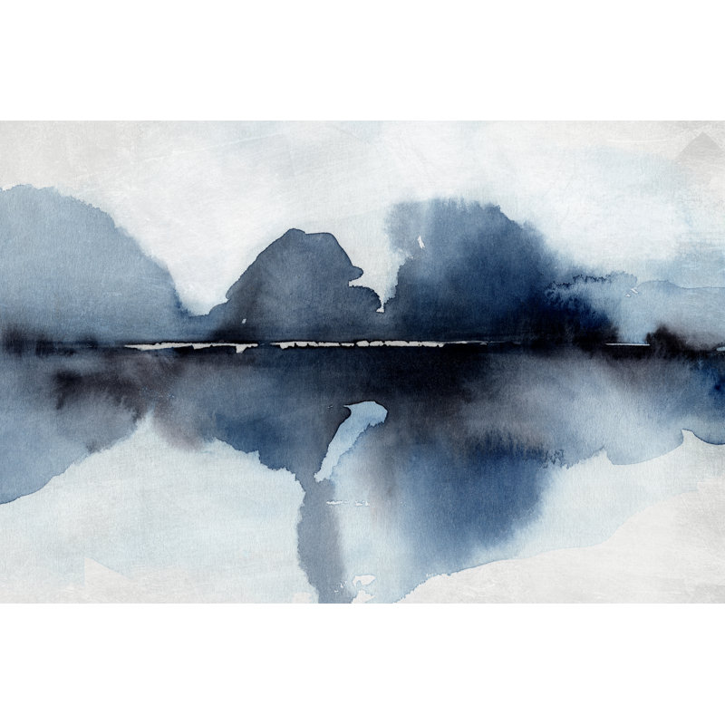 Mystic Horizon I - Painting, 20cm H x 30cm W, Wrapped Canvas