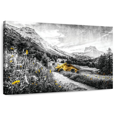 Nicci Alps Mountain Scenery Pop