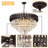 Melar 17 - Light Dimmable Tiered Chandelier-1707494370