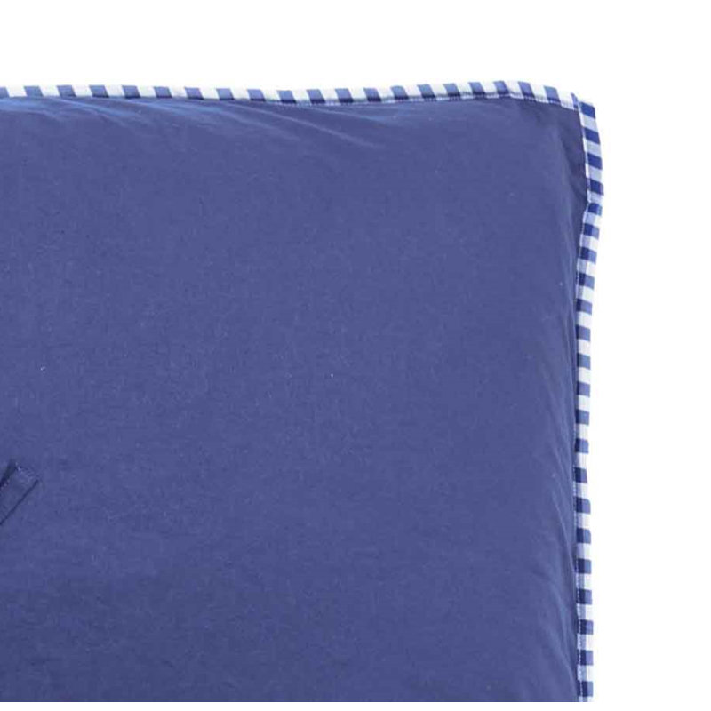 Courtepointe Madras, Courtepointe pour lit simple + taie décorative N