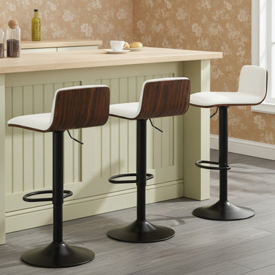 Tabouret de bar pivotant à hauteur réglable Modern