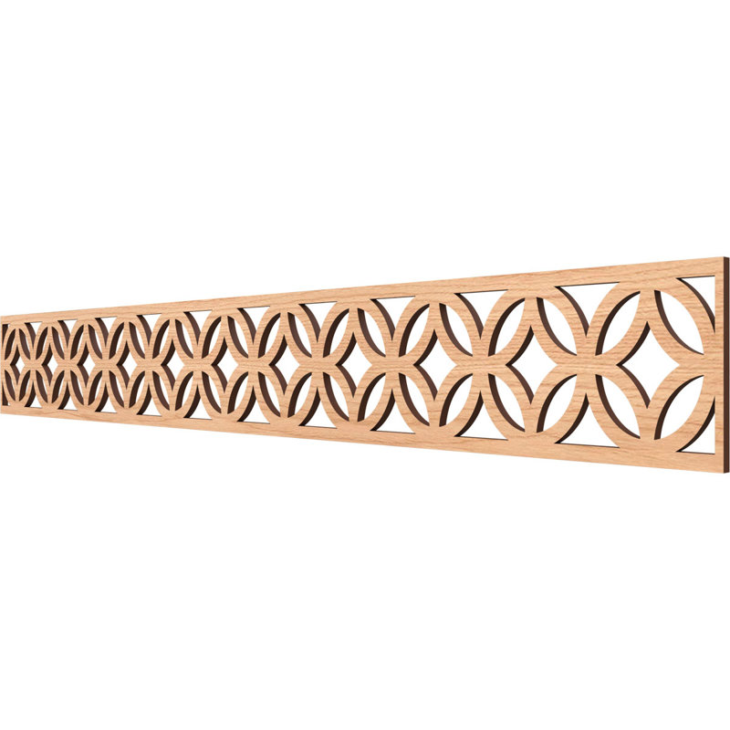 Moulure Crosby, Noyer blanc, H 6 po x l 46,5 po x P 0,375 po