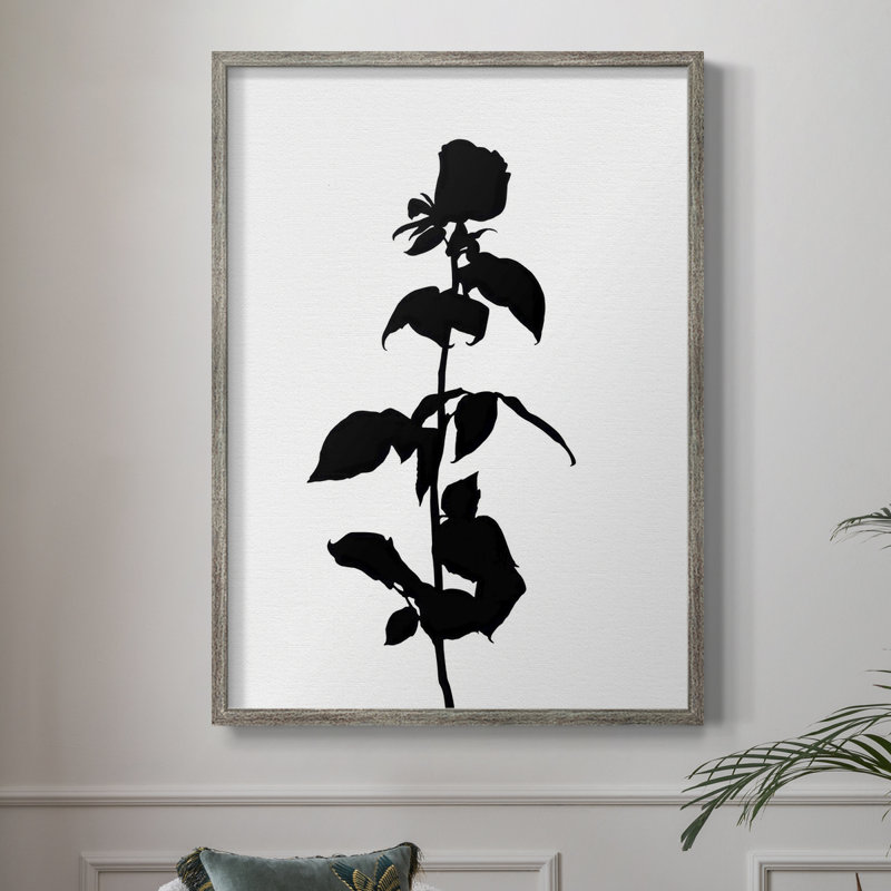 Pressed Memory II Framed Print - Solid Wood, 11" H x 9" W