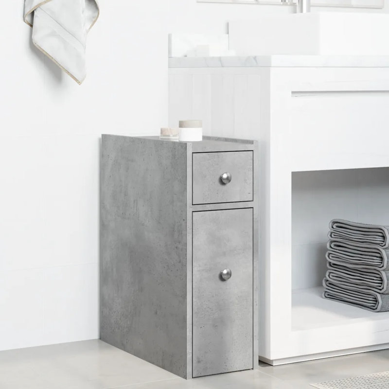 Arsis Bathroom Cabinet, Betongrau