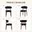 Maylon Upholstered Solid Wood Frame Side Chairs-1792095333