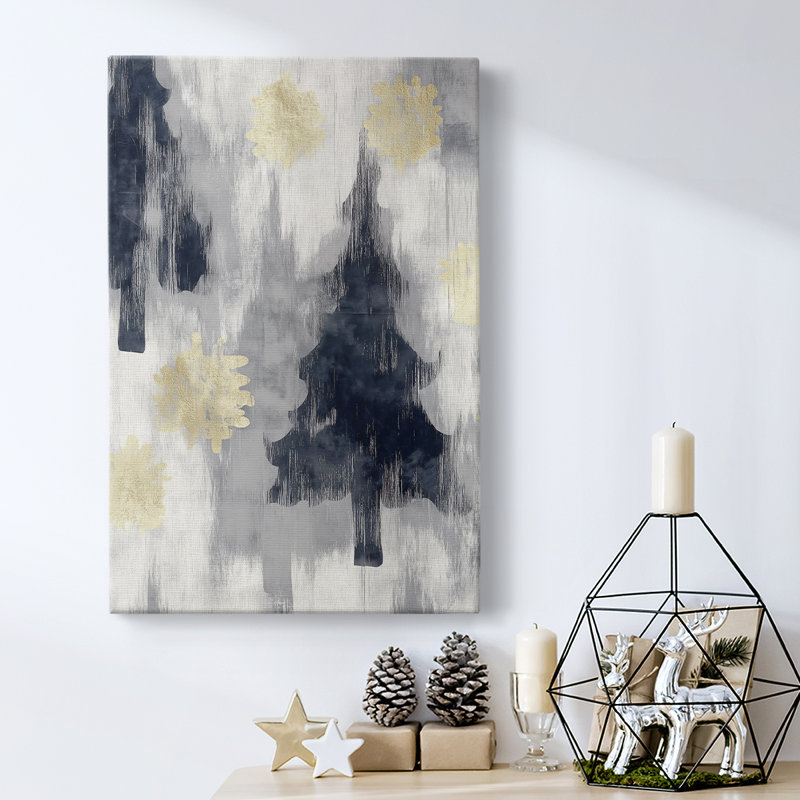 Art des Fêtes de Noël - Toile tendue avec châssis CCL XXXI, H 27 po x l 18 po