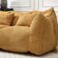 Le chenille jaune, un choix élégant et confortable pour votre famille de fauteuils inclinables carrés, fait de confort-131468626