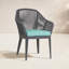 Milano Patio Dining Armchair with Cushions-1034232561