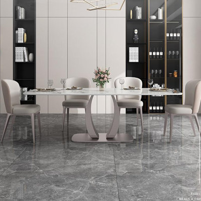Simple Modern rectangular dining table sets.