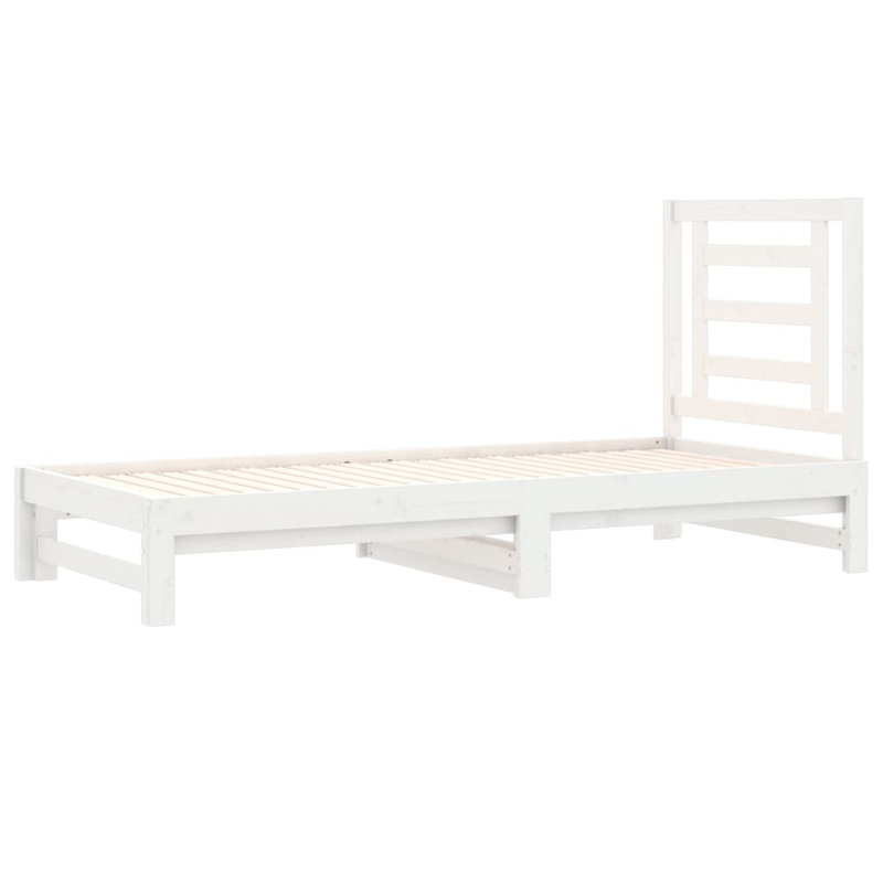 Krishnan Bed Frame, 90 x 190 cm, White