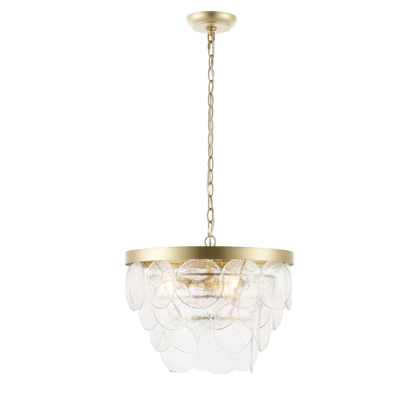 Orleen 3 - Light Iron Dimmable Chandelier