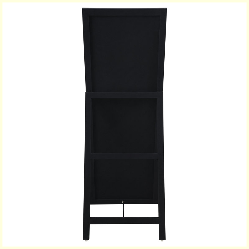 22" x 61" Standing Full Length Mirror | Modern Freestanding Rectangular Mirror for Living Room, Bedroom, Entryway