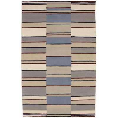 Tapis oriental multicolore moderne 5 x 8