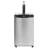 Danby 5.4 cu. ft. Silver Single Tap Half Barrel (Full Size) Freestanding Kegerator with Door Lock and Adjustable Temperature for Commercial Use