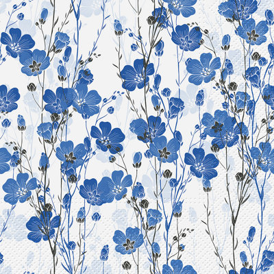 Serviettes jetables en papier Basic