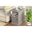 U-Can Classic Charging Livingroom End Table With USB Ports And Storage-845498980
