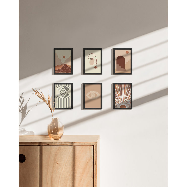 Wood Picture Frame - Set of 6