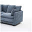 Canapé modulaire 3 places avec repose-pieds Classic