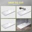 Carnbore Stone Standard Shower Tray - White-110380557