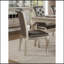 Ensemble de chaises capitonnées en cristal 2 pièces