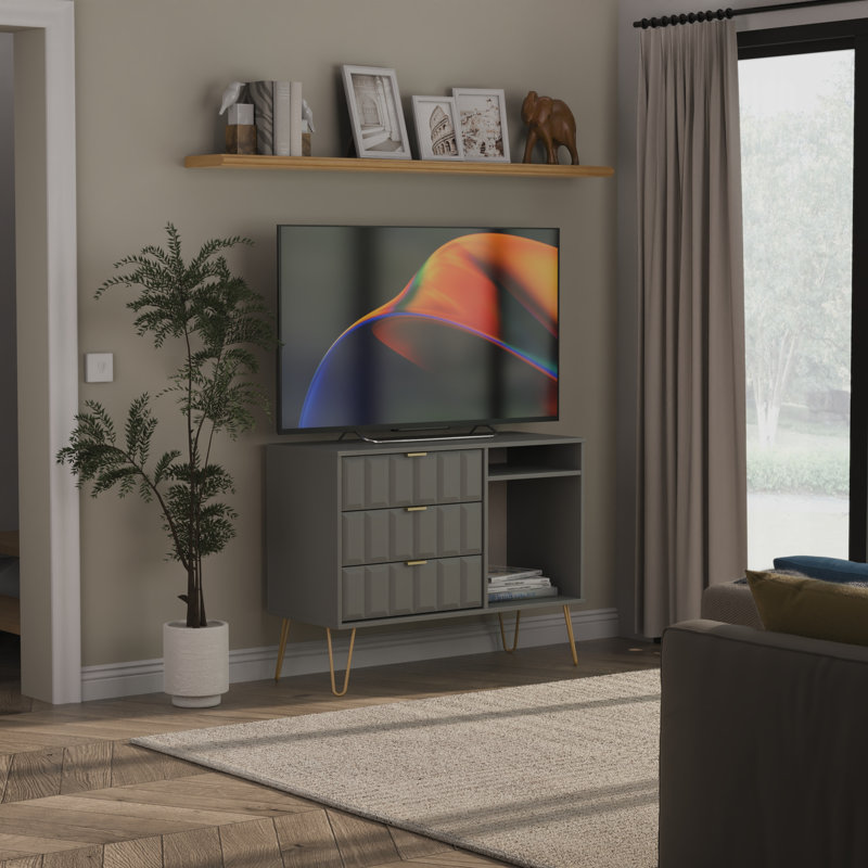 Aldrik Unfinished TV Stand for TVs up to 43"