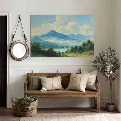 Art mural sur toile Alpine Stillness