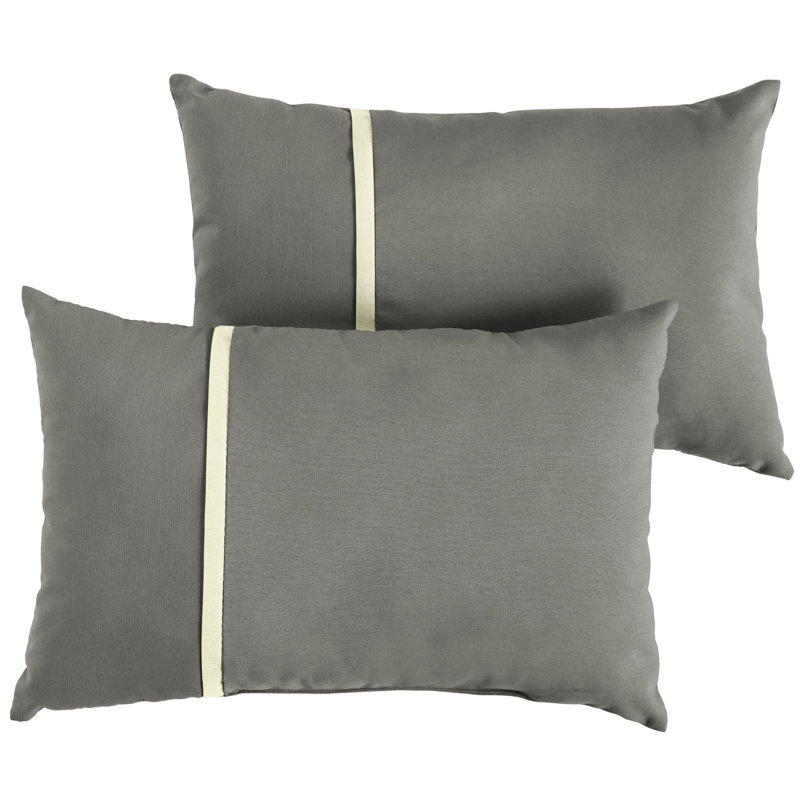 Coussin lombaire intérieur / extérieur Upcott, 13 po x 20 po