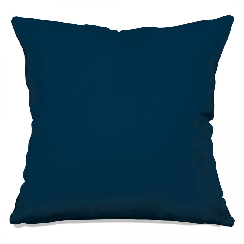 Solid Teal Background Double Sided Throw Pillows, 20 x 20 inches